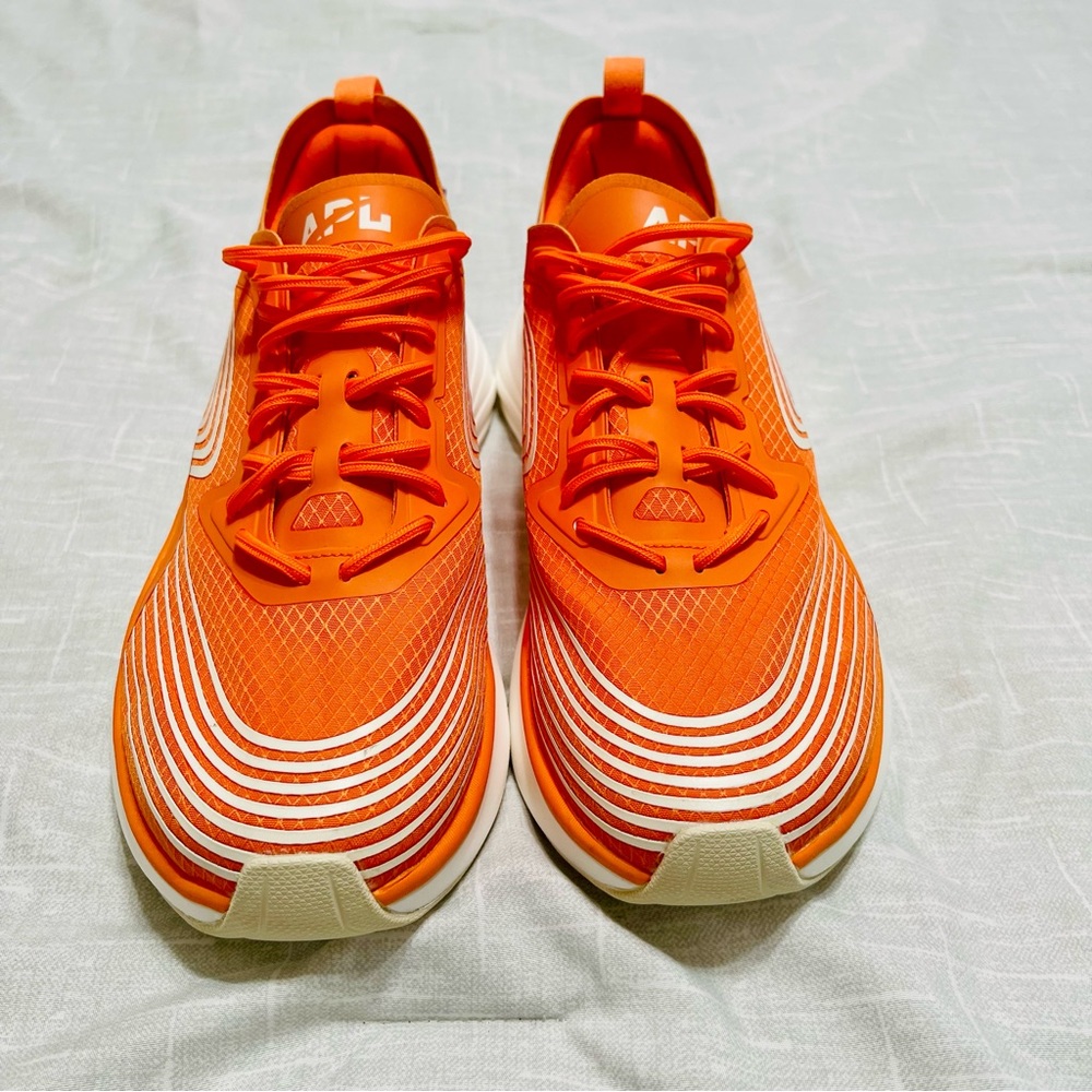 APL NWOB Orange/White Streamline Shoes 7.5/9 - Picture 7 of 12